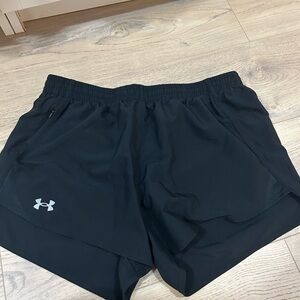Under Armour Black Performance Shorts